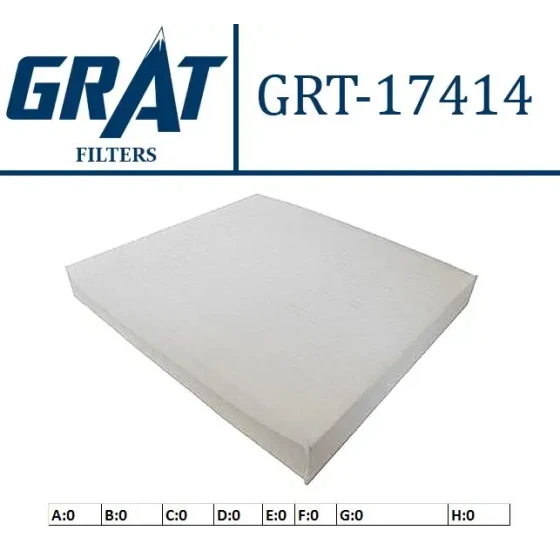 GRAT Polen Filtresi – 17414 / OEM AB3919N619AA ürün görseli