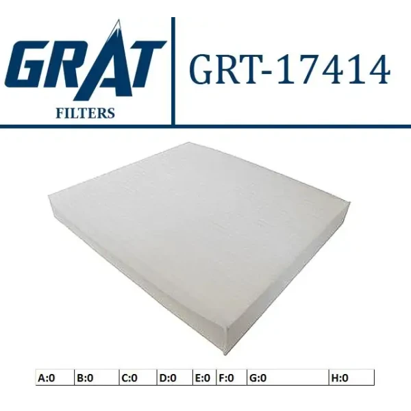 GRAT Polen Filtresi – 17414 / OEM AB3919N619AA