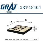 GRAT Polen Filtresi – 18404 / OEM 8850812010