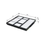 Bosch Polen Filtresi – 1987432155