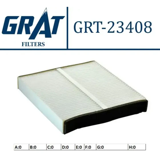 GRAT Polen Filtresi – 23408 / OEM B72005M000 ürün görseli