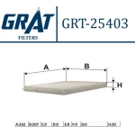 GRAT Polen Filtresi – 25403 / OEM 96539649