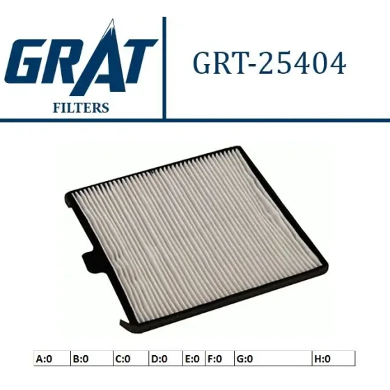 GRAT Polen Filtresi – 25404 / OEM 96425700 ürün görseli