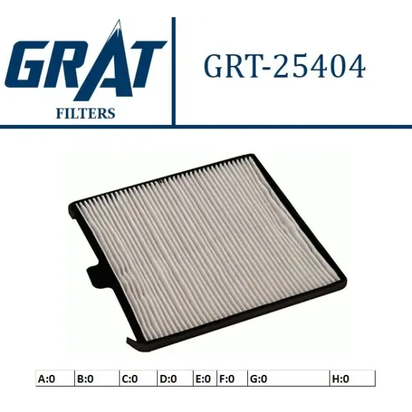 GRAT Polen Filtresi – 25404 / OEM 96425700