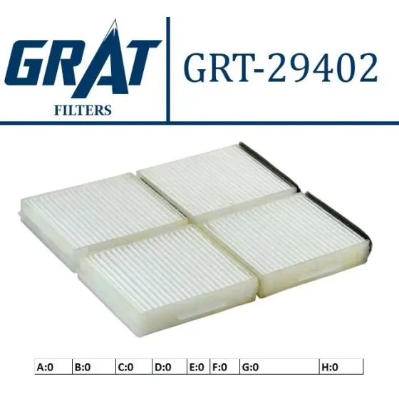GRAT Polen Filtresi – 29402 / OEM GE6T61J6X9B ürün görseli