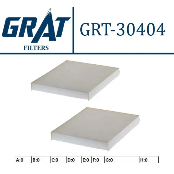 GRAT Polen Filtresi – 30404 / OEM 64119163328