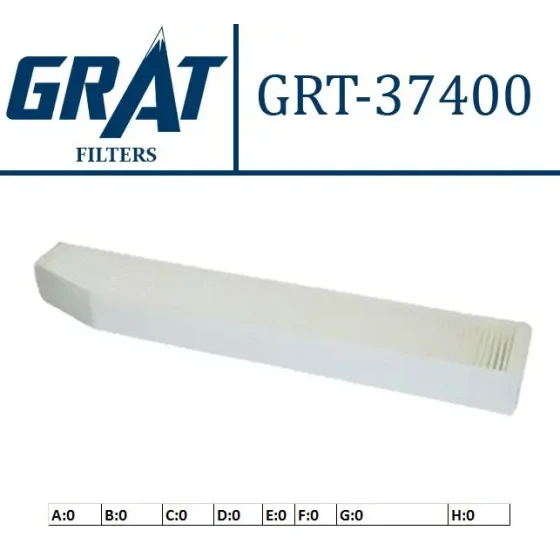 GRAT Polen Filtresi – 37400 / OEM 82208300 ürün görseli
