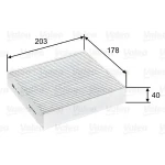 Valeo Polen Filtresi – 715603 / OEM MR958016P
