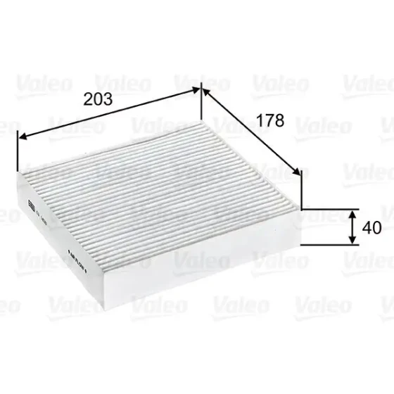 Valeo Polen Filtresi – 715603 / OEM MR958016P ürün görseli