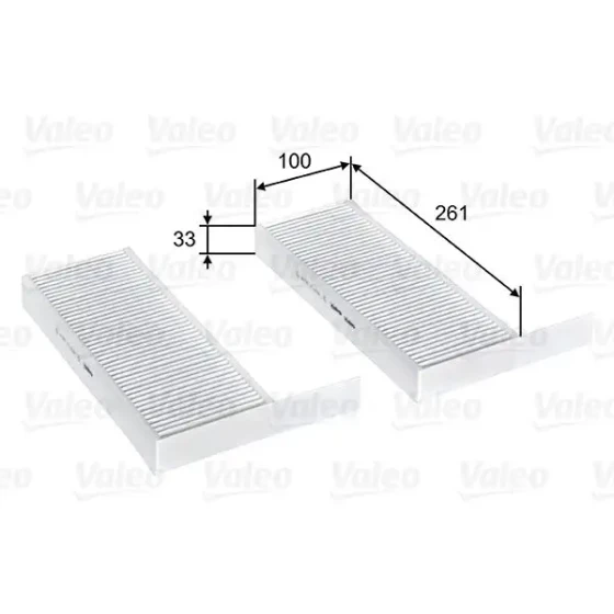 Valeo Polen Filtresi – 715808 / OEM 9804163380 ürün görseli