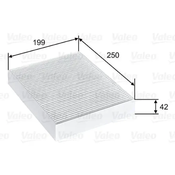 Valeo Polen Filtresi – 715815 / OEM 64119237554 ürün görseli