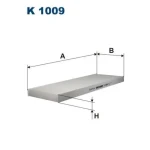 Filtron Polen Filtresi – K1009 / OEM 90464424