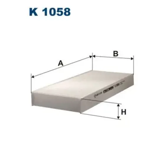 Filtron Polen Filtresi – K1058 / OEM 935632 ürün görseli