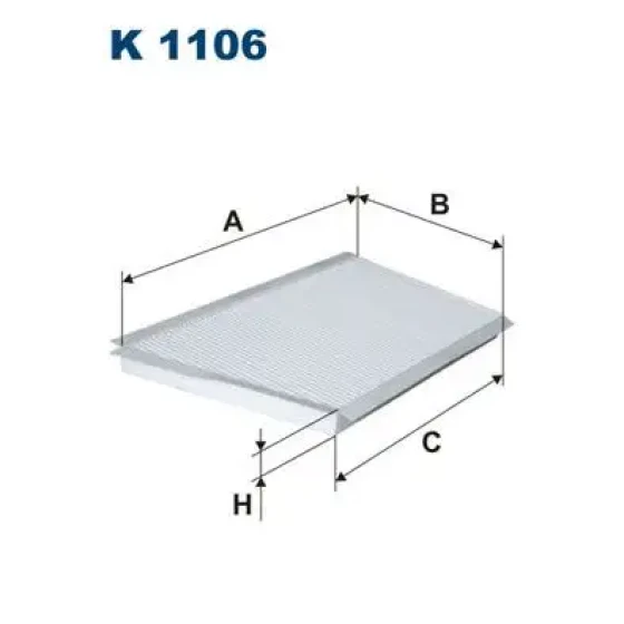Filtron Polen Filtresi – K1106 / OEM A2038300118 ürün görseli