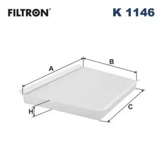Filtron Polen Filtresi – K1146 / OEM 1000272301 ürün görseli