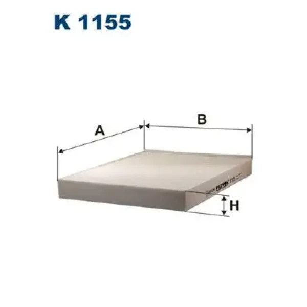 Filtron Polen Filtresi – K1155 / OEM 7H0819631