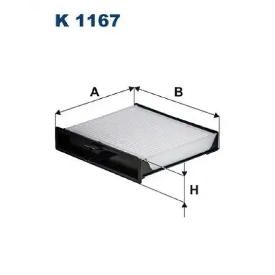 Filtron Polen Filtresi – K1167 / OEM 7701055110 ürün görseli