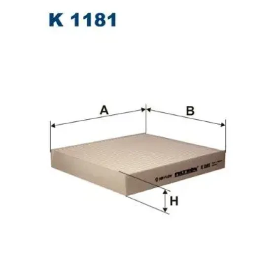 Filtron Polen Filtresi – K1181 / OEM G3010FE200 ürün görseli
