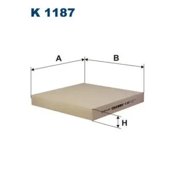 Filtron Polen Filtresi – K1187 ürün görseli