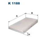 Filtron Polen Filtresi – K1188 / OEM A6398350247