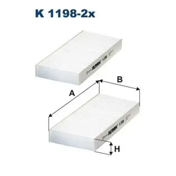 Filtron Polen Filtresi – K1198-2X ürün görseli