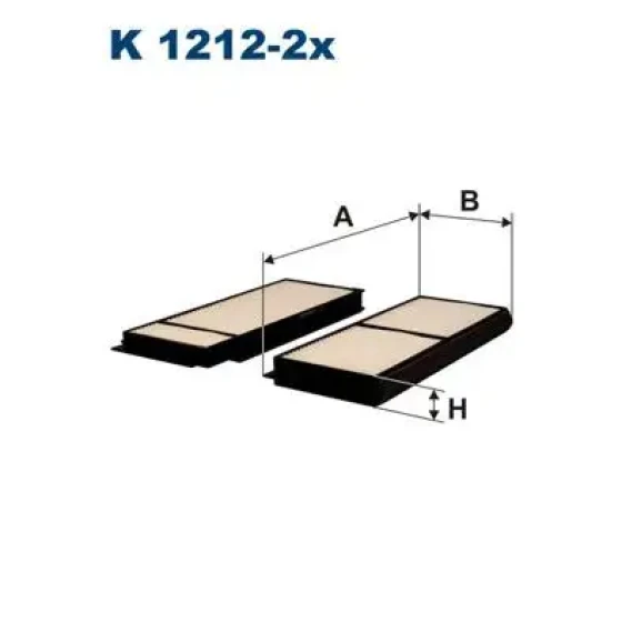 Filtron Polen Filtresi – K1212-2X ürün görseli