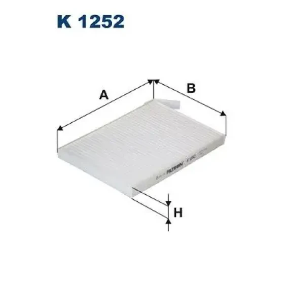 Filtron Polen Filtresi – K1252 / OEM 27891JY15A ürün görseli
