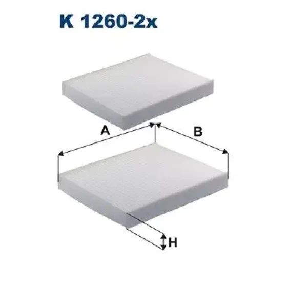 Filtron Polen Filtresi – K1260-2X ürün görseli
