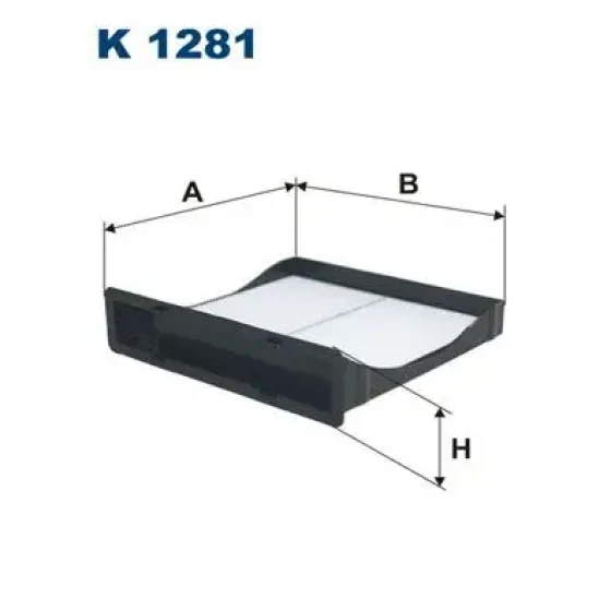 Filtron Polen Filtresi – K1281 / OEM 72880FG0009P ürün görseli