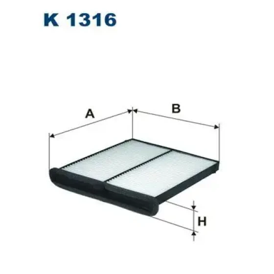 Filtron Polen Filtresi – K1316 / OEM KD4561J6X9A ürün görseli