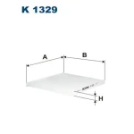 Filtron Polen Filtresi – K1329 / OEM 971334L000