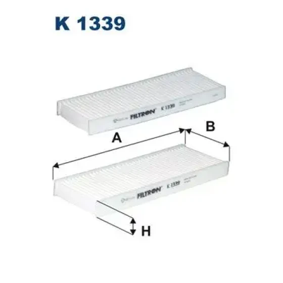Filtron Polen Filtresi – K1339-2X / OEM 9814237680 ürün görseli