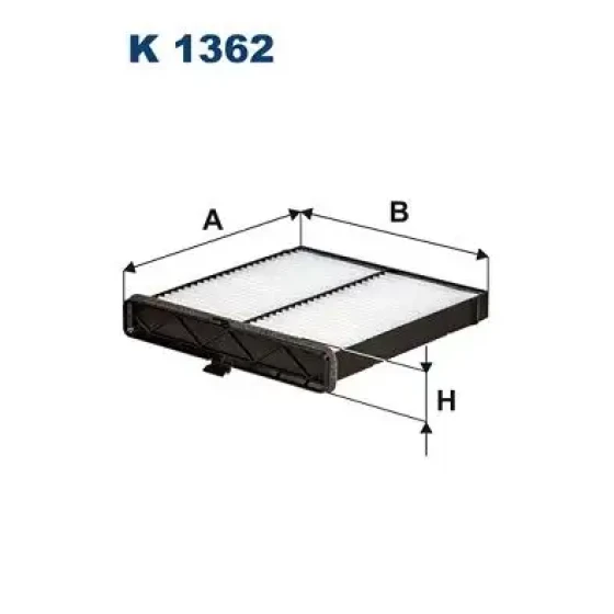 Filtron Polen Filtresi – K1362 / OEM D09W61J6X9A ürün görseli