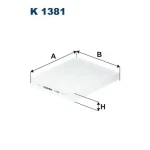 Filtron Polen Filtresi – K1381 / OEM 97133C5000