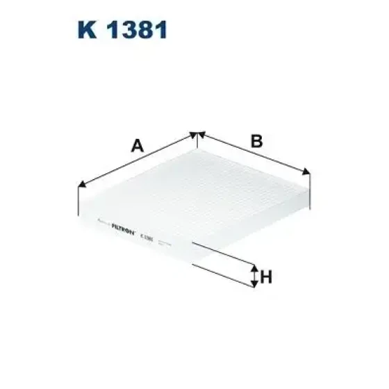 Filtron Polen Filtresi – K1381 / OEM 97133C5000 ürün görseli