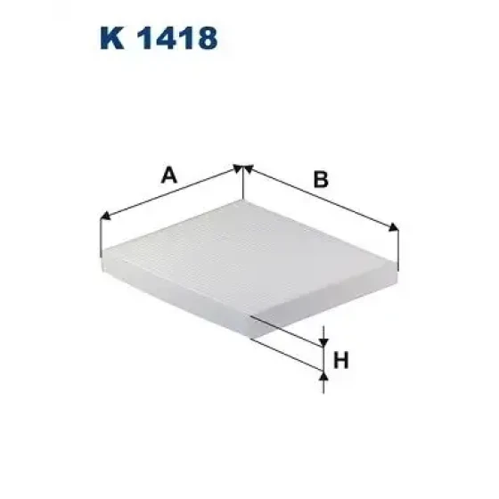 Filtron Polen Filtresi – K1418 / OEM 31497284 ürün görseli