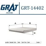 GRAT Polen Filtresi (Karbonlu) – 14402C / OEM 1808612
