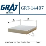 GRAT Polen Filtresi (Karbonlu) – 14407C / OEM 1808524