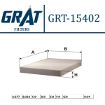 GRAT Polen Filtresi (Karbonlu) – 15402C / OEM 7H0819631A