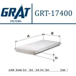 GRAT Polen Filtresi (Karbonlu) – 17400C / OEM XS4H19G244AA