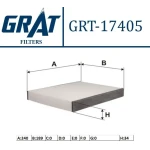 GRAT Polen Filtresi (Karbonlu) – 17405C / OEM 2S6H19G244AA