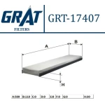 GRAT Polen Filtresi (Karbonlu) – 17407C / OEM 6S8J19G244AA