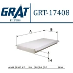 GRAT Polen Filtresi (Karbonlu) – 17408C / OEM 96FW19G244AA
