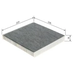 Bosch Polen Filtresi (Karbonlu) – 1987435518 / OEM 80292SLJ003