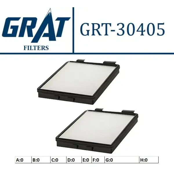 GRAT Polen Filtresi (Karbonlu) – 30405C / OEM 64110008138