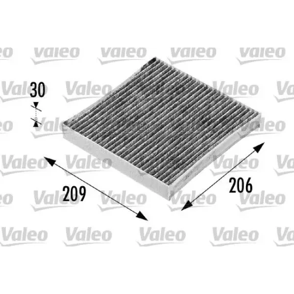Valeo Polen Filtresi (Karbonlu) – 698715 / OEM 8671017025