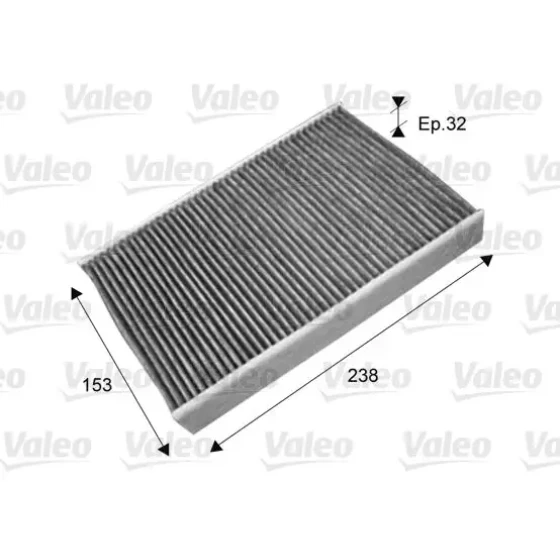 Valeo Polen Filtresi (Karbonlu) – 715722 ürün görseli