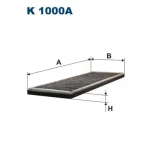 Filtron Polen Filtresi (Karbonlu) – K1000A
