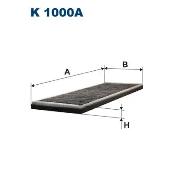 Filtron Polen Filtresi (Karbonlu) – K1000A ürün görseli