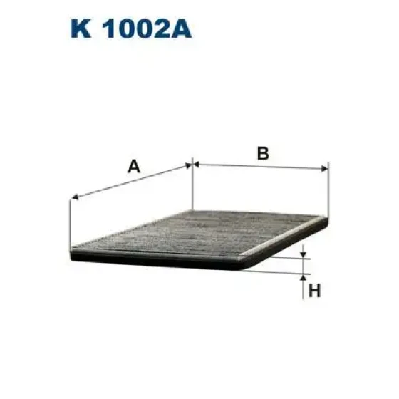 Filtron Polen Filtresi (Karbonlu) – K1002A / OEM 91132360 ürün görseli